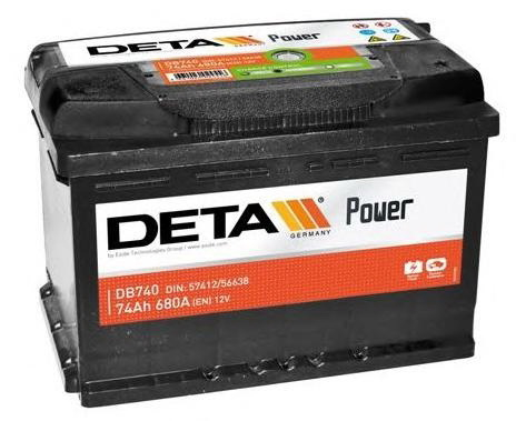 Купить запчасть DETA - DB740 Аккумулятор