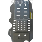 Купить MOTODOR 383216 Защита алюминиевая для задних дифферевнциала и моста Land Rover Defender 2007-2023