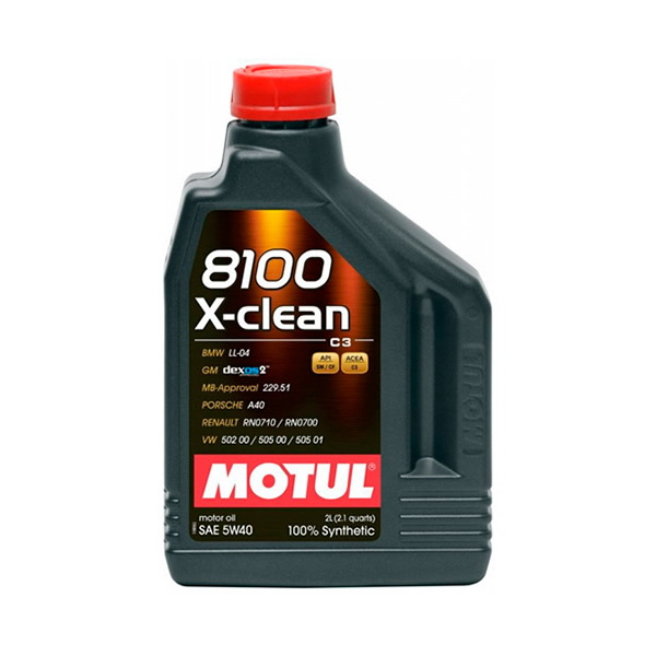 Купить запчасть MOTUL - 102049 8100 X-CLEAN 5W-40