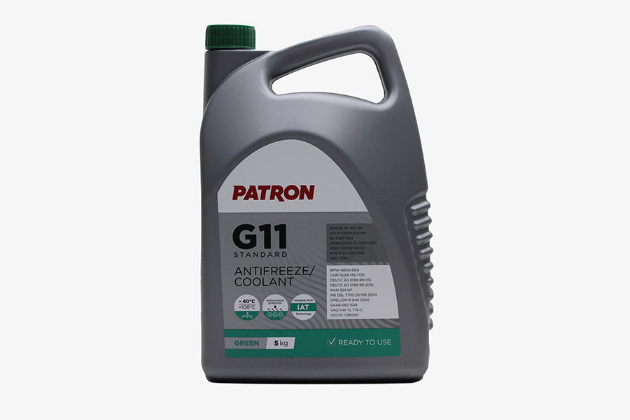 Купить запчасть PATRON - PCF4005 PATRON ANTIFREEZE GREEN G11 STANADARD