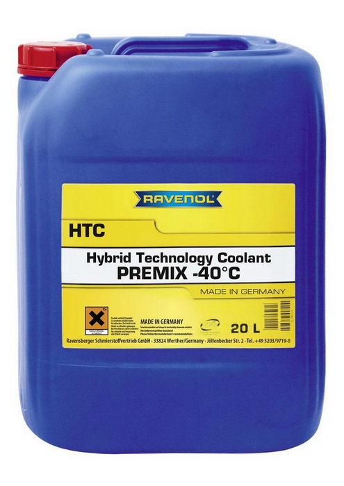 Купить запчасть RAVENOL - 4014835755727 RAVENOL HTC - PROTECT MB 325.0 PREMIX -40°C