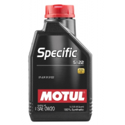 Купить MOTUL - 107304 SPECIFIC 5122 0W-20