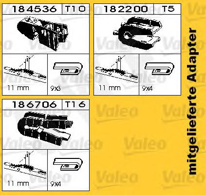 Купить запчасть SWF - 116190 Щетка стеклоочистителя