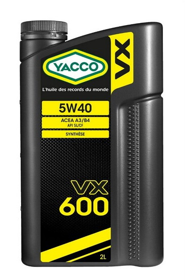 Купить запчасть YACCO - 302924 VX 600 5W-40