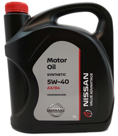 Купить запчасть NISSAN - KE90090042VA MOTOR OIL SAE 5W-40 VALUE ADVANTAGE 3+