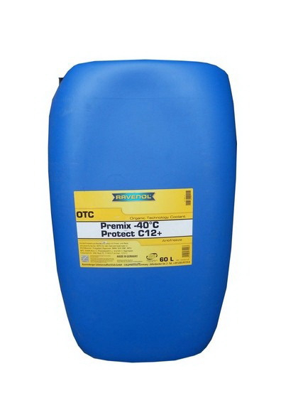 Купить запчасть RAVENOL - 4014835755567 RAVENOL OTC ORGANIC TECHNOLOGY COOLANT PREMIX -40°C