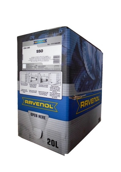 Купить запчасть RAVENOL - 4014835772427 SSO SAE 0W-30 (ECOBOX)