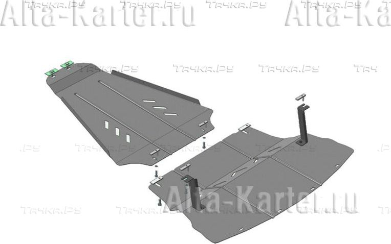 Купить запчасть MOTODOR - 01451 Защита для двигателя, КПП Nissan Skyline V35 2001-2004