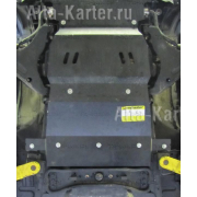 Купить MOTODOR - 11326 Защита для двигателя, КПП, дифференциала передней оси Mitsubishi Pajero Sport II 2012-2015