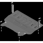 Купить MOTODOR 77801 Защита усиленная для двигателя и КПП GAC GS5 2018-2023