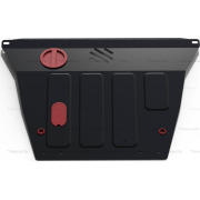 Купить АвтоБРОНЯ 111028042 Защита для картера и КПП Kia Picanto I рестайлинг 2007-2011