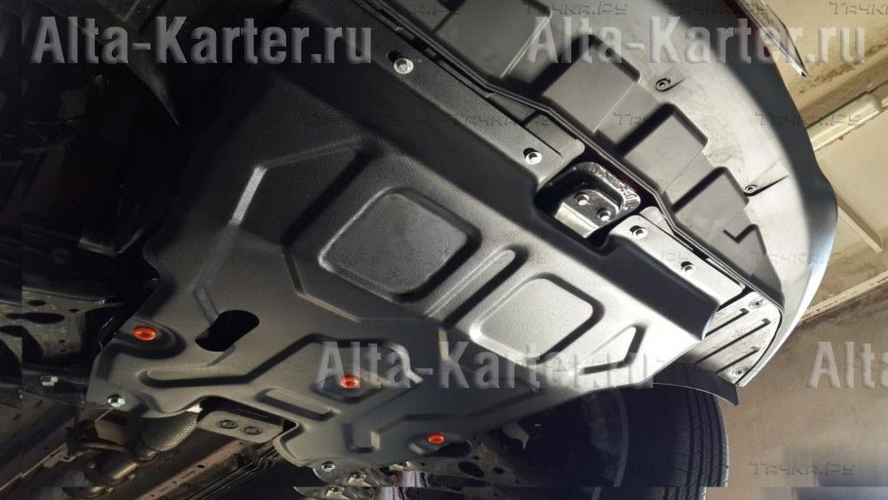 Купить запчасть ALFECO - ALF0214AL3 Защита алюминиевая для картера и КПП Chery Tiggo 5 2014-2020