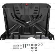 Купить АвтоБРОНЯ 111010043 Защита для картера и КПП Chevrolet Lacetti 2004-2013