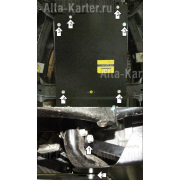 Купить MOTODOR - 15701 Защита для КПП Hummer H3 2007-2010