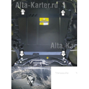 Купить MOTODOR - 01324 Защита для картера, КПП Peugeot 4007 2007-2011