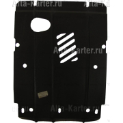 Купить MOTODOR - 01021 Защита для картера, КПП, дифференциала Kia Pregio 2003-2007