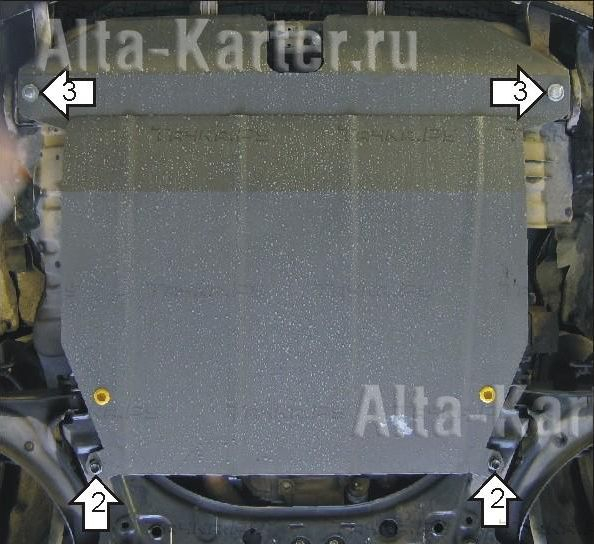 Купить запчасть MOTODOR - 02405 Защита для картера, КПП Suzuki Liana 2004-2008