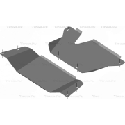Купить ALFECO - ALF2483AL Защита алюминиевая для КПП и РК Toyota Land Cruiser 105 2002-2007
