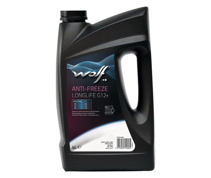 Купить запчасть WOLF - 8316081 WOLF ANTI-FREEZE LONGLIFE G12+