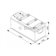 Купить BOSCH - 0092T30450 Аккумулятор