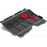 Купить АвтоБРОНЯ 111033141 Защита для картера и КПП Lifan X50 2015-2023