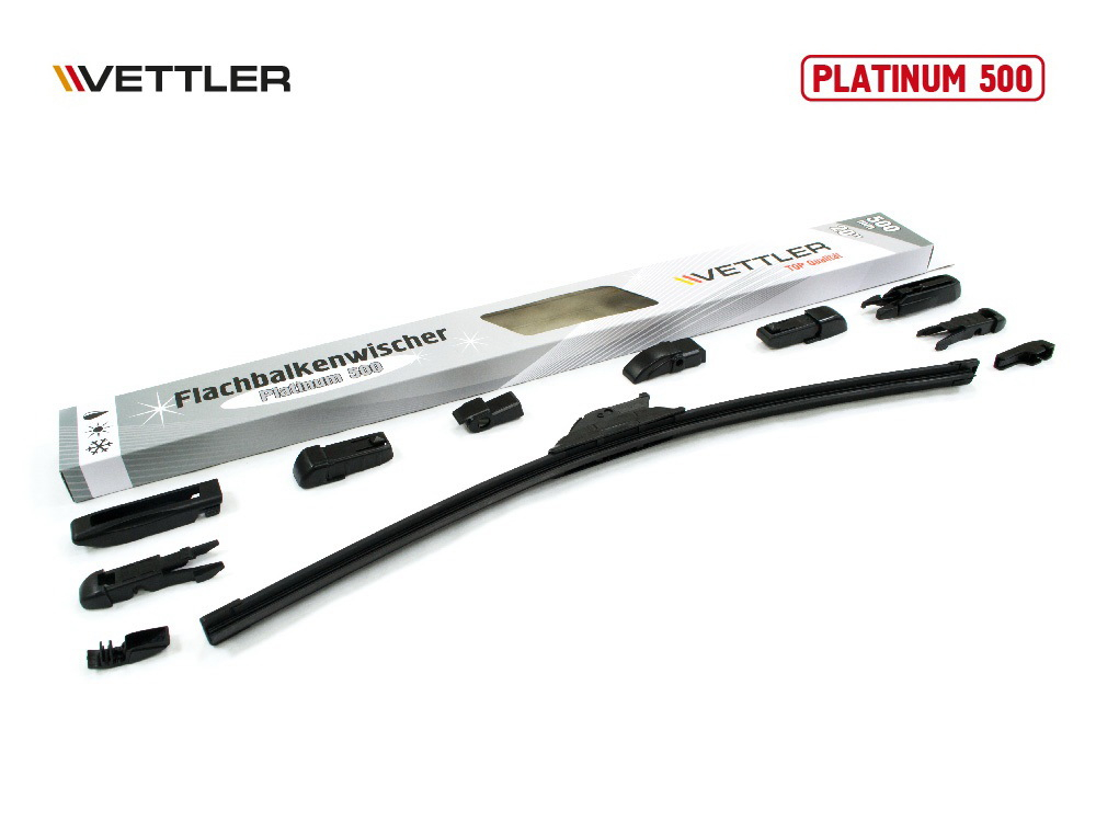 Купить запчасть VETTLER - VEPLATINUM500 Щетка стеклоочистителя