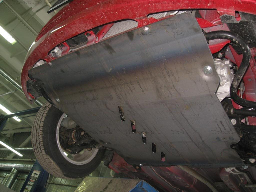 Купить запчасть ALFECO - ALF4702AL4 Защита алюминиевая для картера и КПП FAW V2 2012-2015