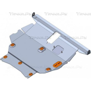 Купить ALFECO - ALF24118AL4 Защита алюминиевая для картера и КПП Toyota Corolla Runx E120 4WD 2000-2007