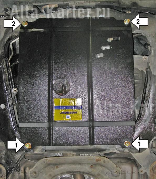 Купить запчасть MOTODOR - 02607 Защита для картера, КПП Volvo S80 I 1999-2006
