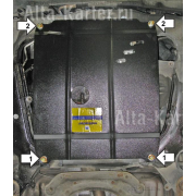 Купить MOTODOR - 02607 Защита для картера, КПП Volvo S80 I 1999-2006