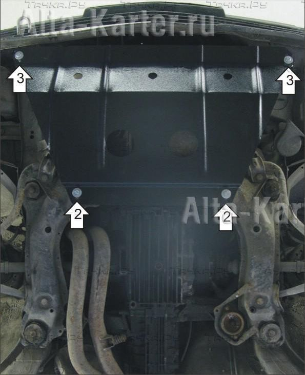 Купить запчасть MOTODOR - 00103 Защита для картера Audi 100 C3 1982-1990