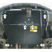 Купить MOTODOR - 02606 Защита для картера, КПП Volvo S40 I 1995-2004