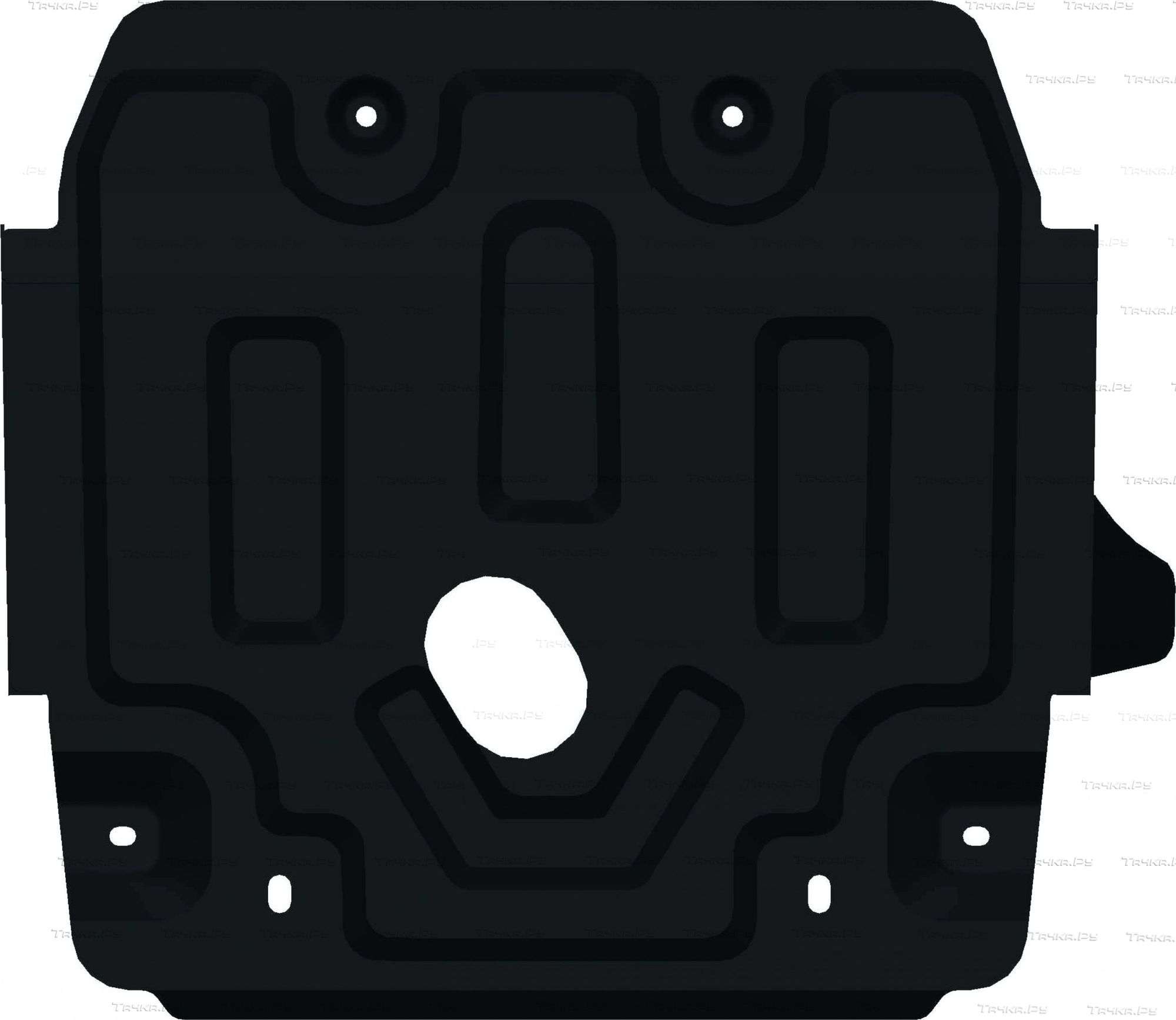 Купить запчасть ALFECO - ALF2441 Защита для картера Toyota Land Cruiser Prado 150 2009-2023
