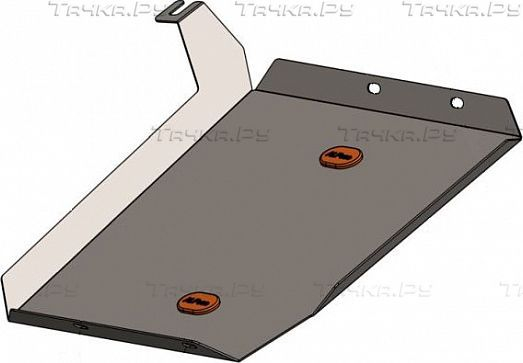 Купить запчасть ALFECO - ALF5703AL4 Защита алюминиевая (4мм) для топливного бака Changan UNI-K 2020-2023