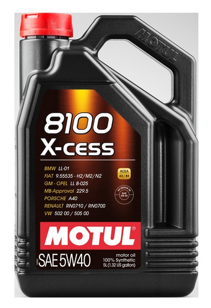 Купить запчасть MOTUL - 5W408100XCESS4L 8100 X-CESS 5W-40