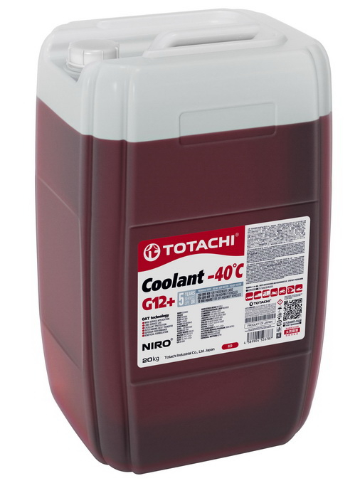 Купить запчасть TOTACHI - 4589904526787 TOTACHI NIRO COOLANT RED -40 G12+