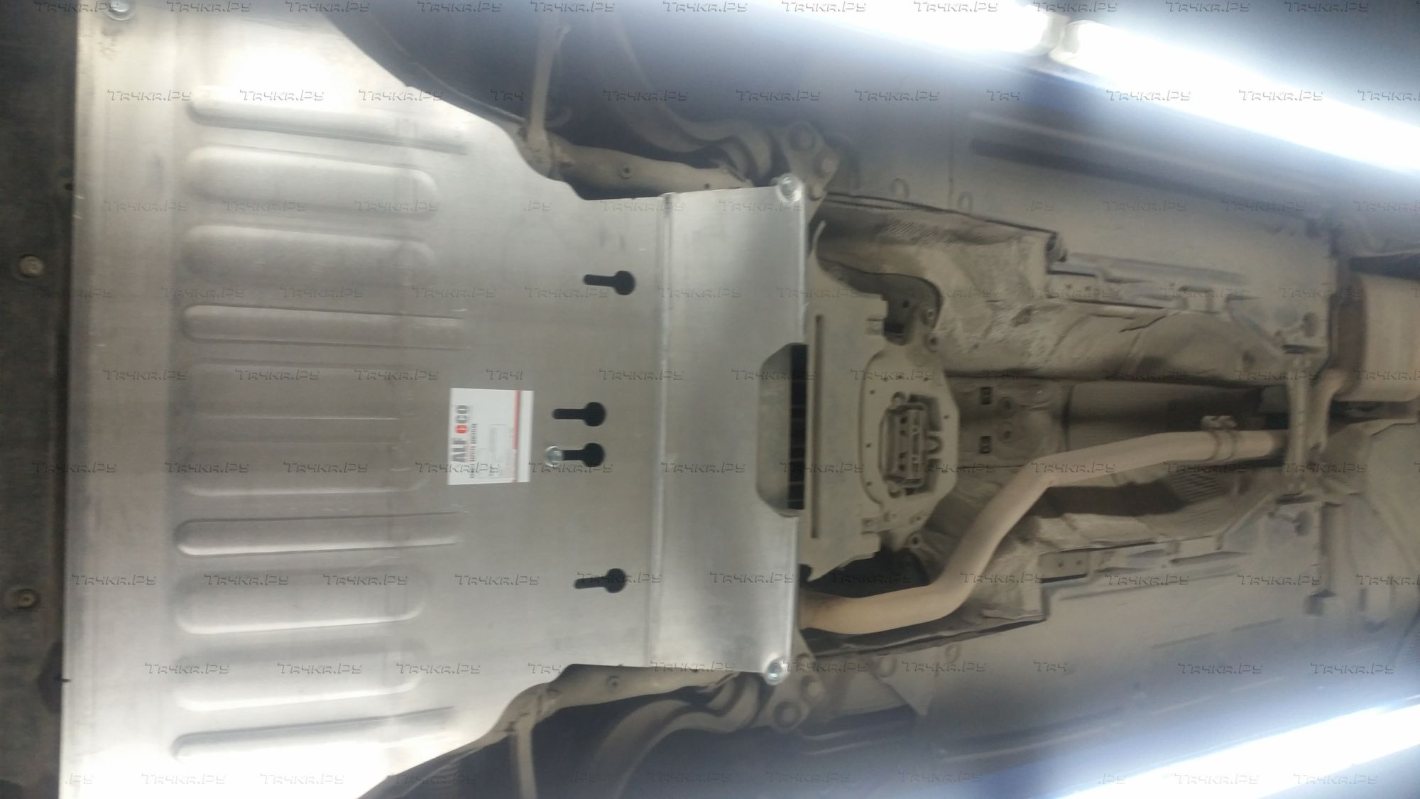 Купить запчасть ALFECO - ALF3037AL Защита алюминиевая для картера (большая) Audi A4 B8 2013-2015 (с электрогидроусилителем руля)