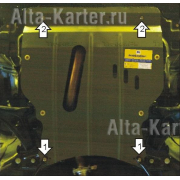 Купить MOTODOR 04202 Защита для картера, КПП Geely MK Cross 2010-2016