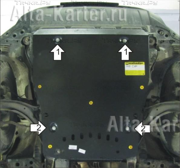 Купить запчасть MOTODOR - 11410 Защита для двигателя, КПП Nissan X-Trail T31 2007-2014