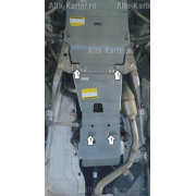 Купить MOTODOR 383220 Защита алюминиевая для КПП, РК Lаnd Rover IV Vogue 2013-2023