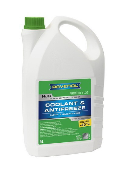 Купить запчасть RAVENOL - 4014835755956 RAVENOL HJC HYBRID JAPANESE COOLANT PREMIX -40°C