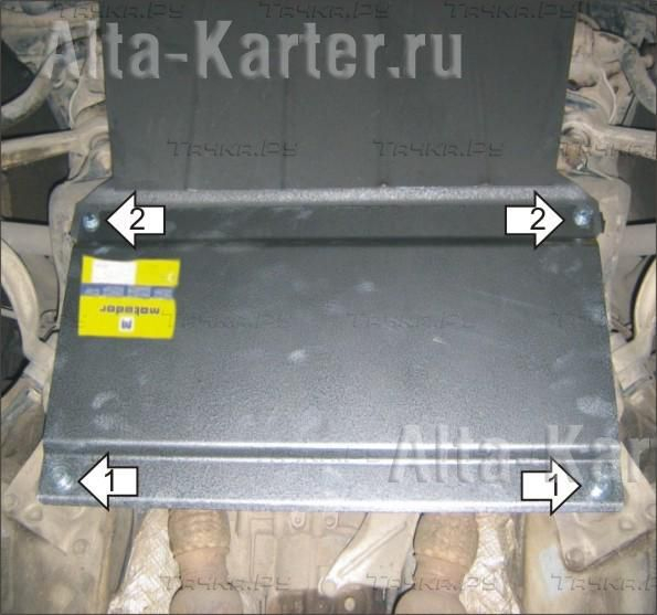 Купить запчасть MOTODOR - 00104 Защита для КПП Audi A6 C5 1997-2001