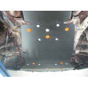 Купить ALFECO ALF3817AL Защита алюминиевая для картера Land Rover Range Rover III Vogue 2002-2012