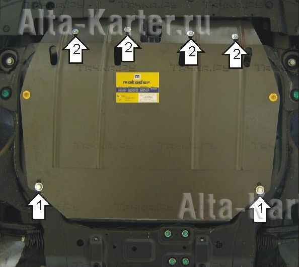 Купить запчасть MOTODOR - 01023 Защита для картера, КПП Kia Carens III 2006-2012