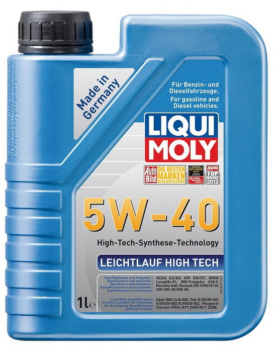 Купить запчасть LIQUI MOLY - 8028 Leichtlauf High Tech 5W-40
