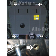 Купить MOTODOR - 01524 Защита для картера, КПП Opel Combo C 2001-2011