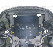 Купить MOTODOR - 01716 Защита для картера, КПП Renault Kangoo I 1998-2003