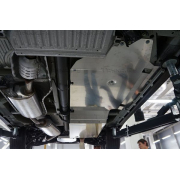 Купить АВС-Дизайн 0929ABC Защита алюминиевая для картера, топливного бака, КПП, РК и топливных, тормозных трубок Acura MDX 14 2013-2020 (4 части)