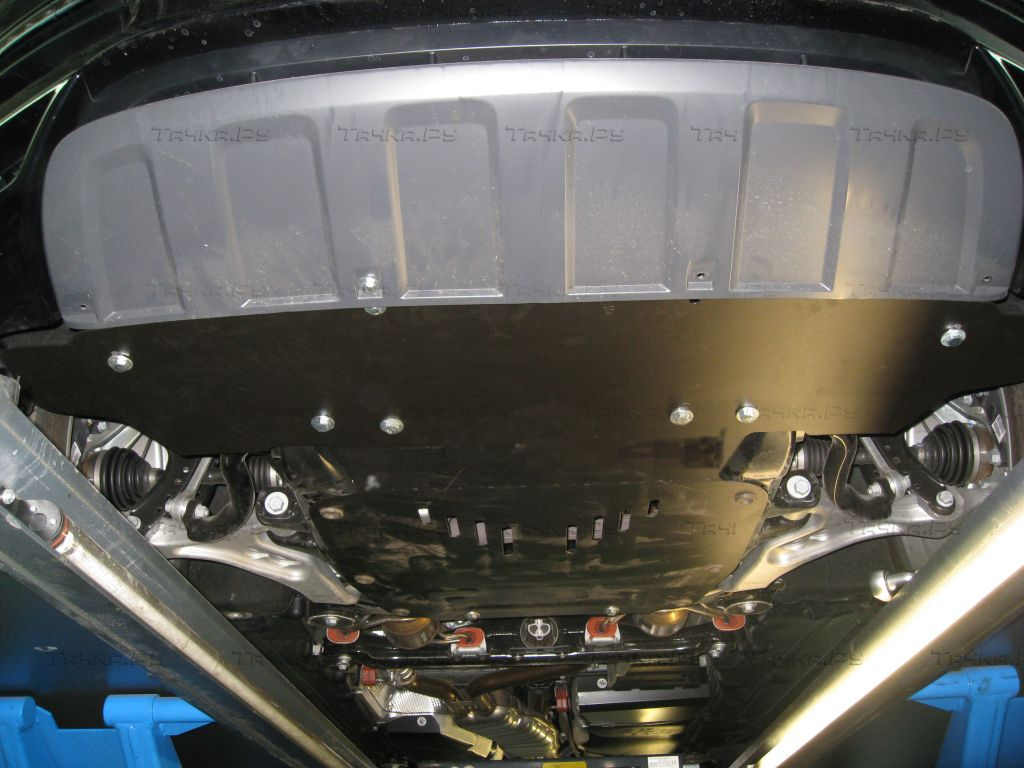 Купить запчасть ALFECO - ALF3021 Защита для картера и радиатора (2 части) Audi Q7 (S-Line) I 2009-2014