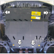 Купить MOTODOR - 01119 Защита для картера, КПП Mazda MPV LW 1999-2006